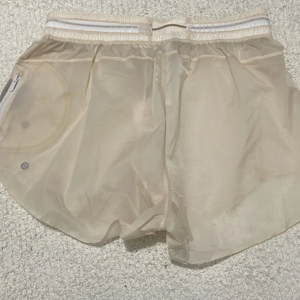 lululemon athletica Cream Athletic Shorts - Picture 2 of 12